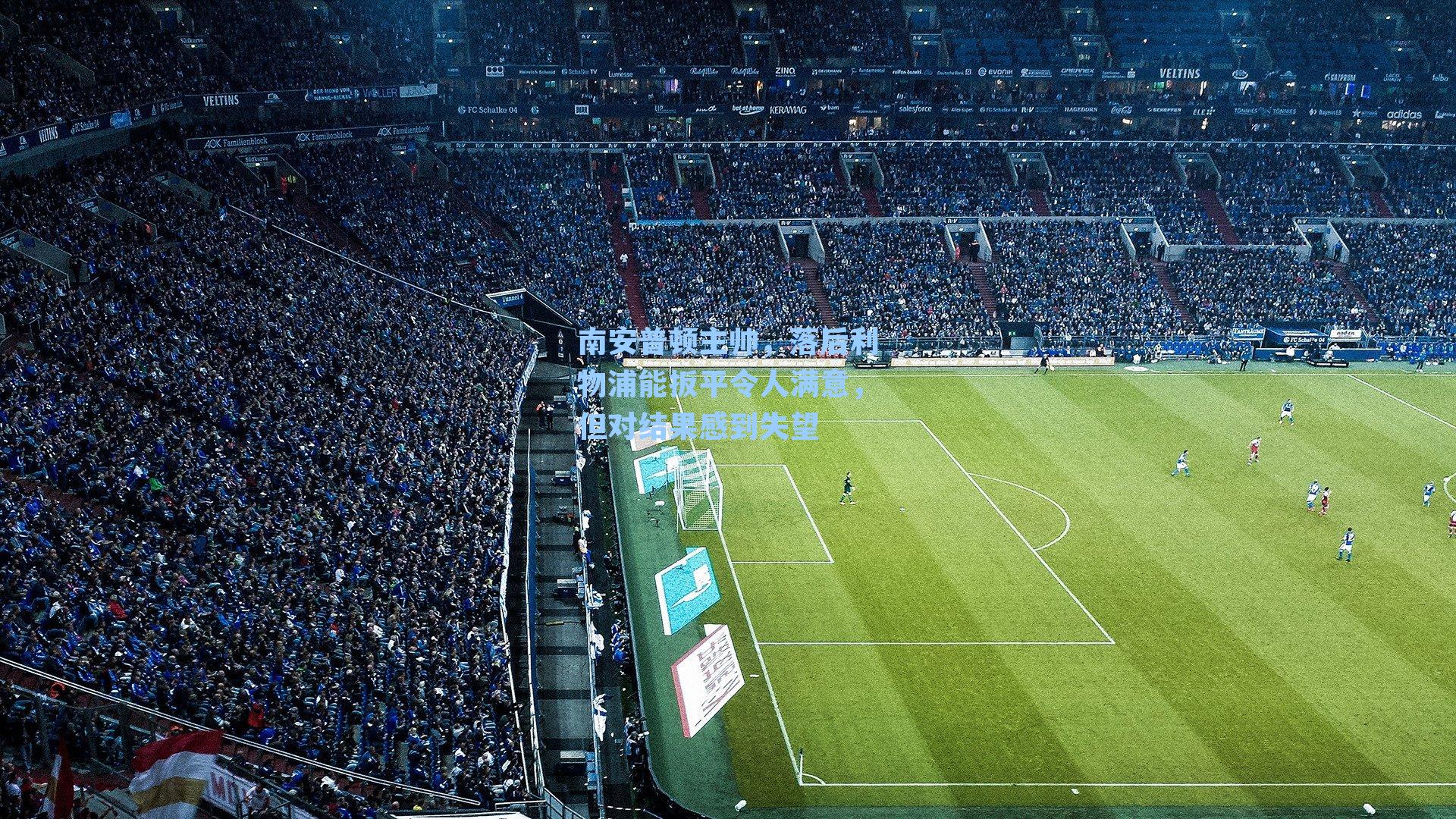 南安普顿主帅,落后利物浦能扳平令人满意,但对结果感到失望